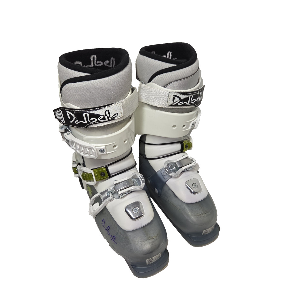 Dalbello Storm Ski Boots Womens Sz 7 White Made in Italy Skiing Snowing Snow - Picture 2 of 16